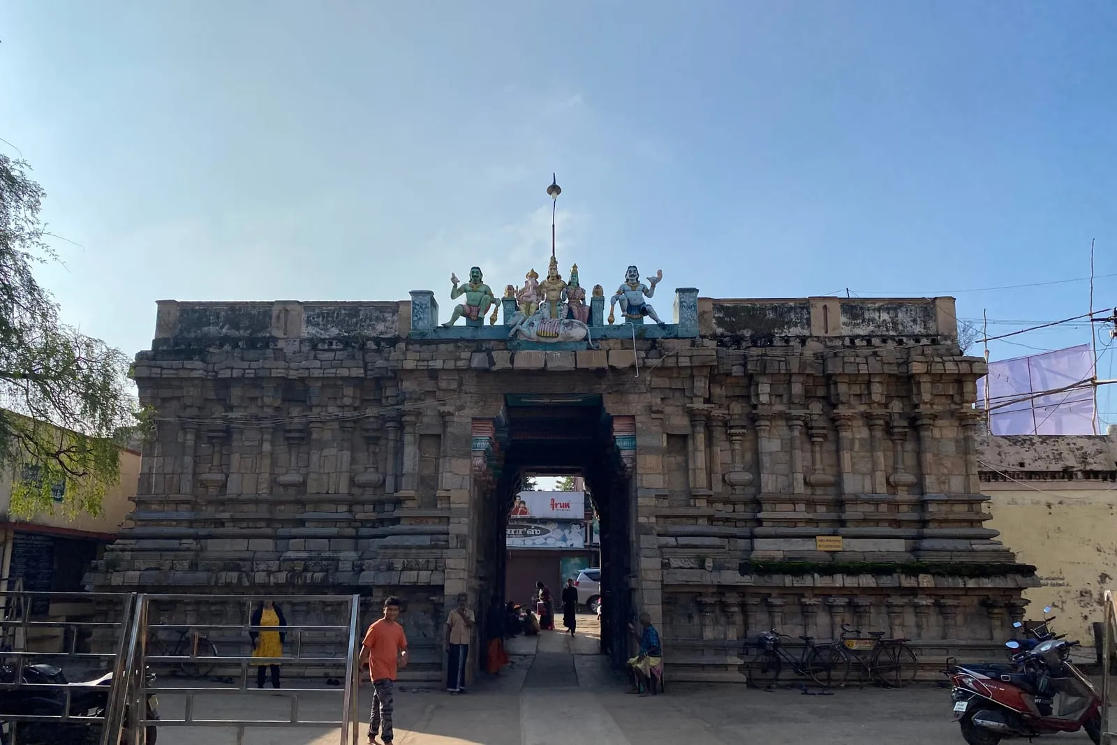Gopuram of the Adi Kumbeswarar Temple in Kumbakonam
