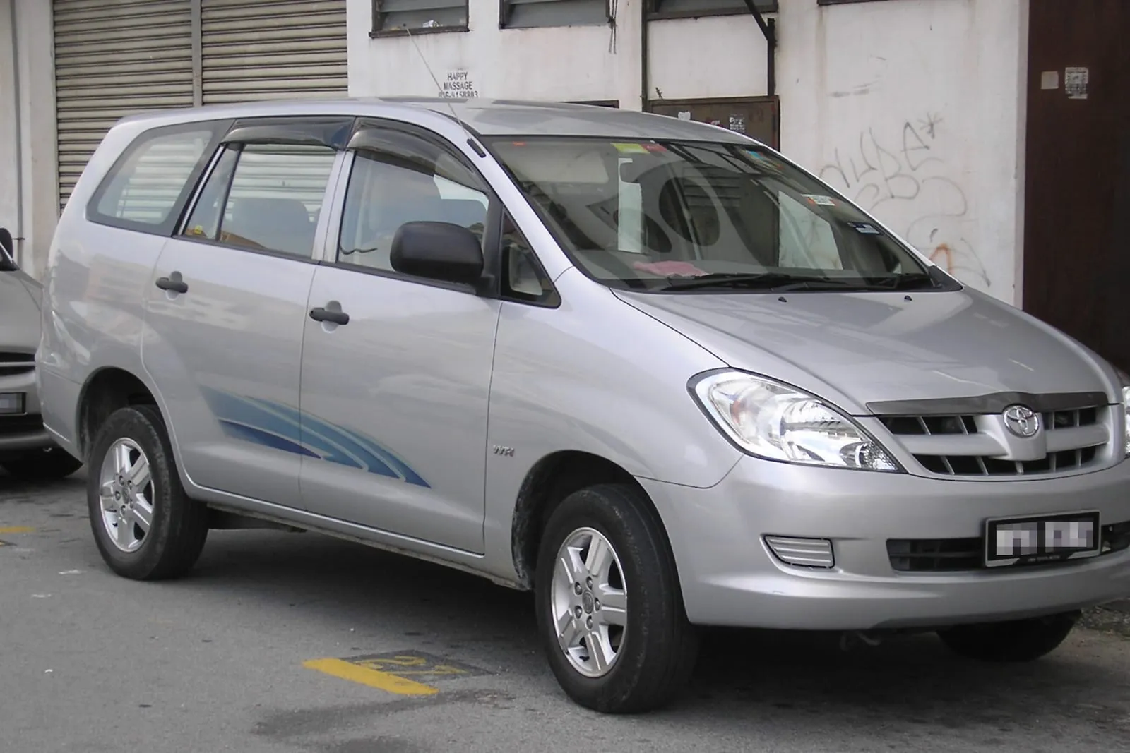 Toyota Innova MPV for family temple tours